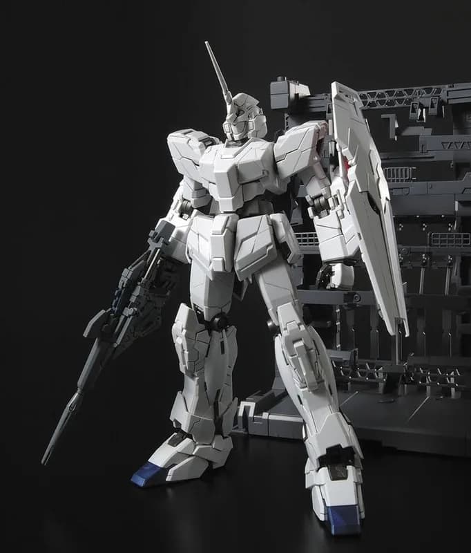 RX-0 Unicorn Gundam (HD Color + MS Cage)