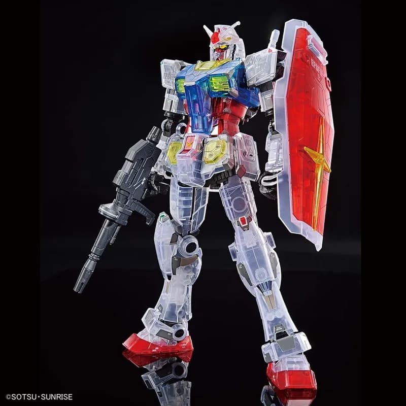 1/100 RX-78F00 Gundam (Clear Color)
