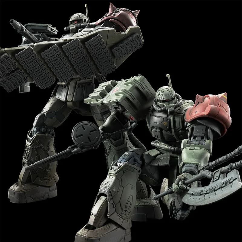 MS-06F Zaku II F Type LeSean & Zaku II (Unidentified Type) LeSean (Rfv)