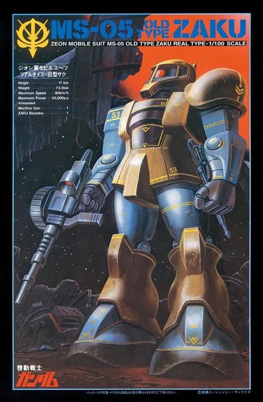 MS-05 Zaku I box