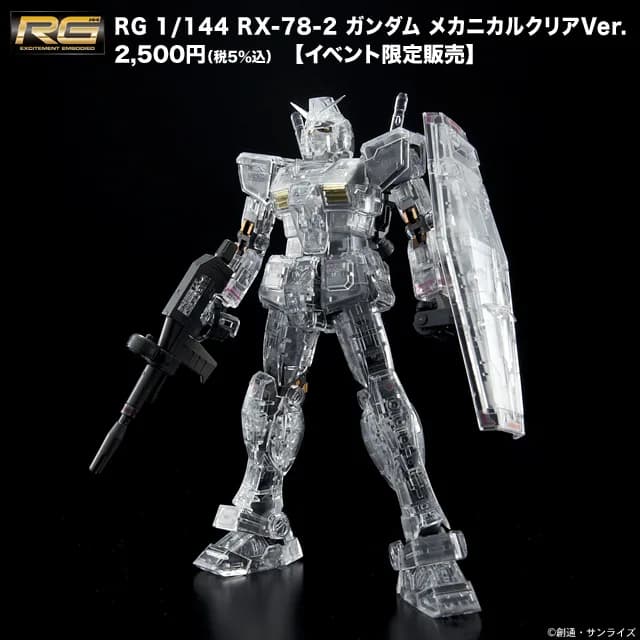 RX-78-2 Gundam (Mechanical Clear Ver.)