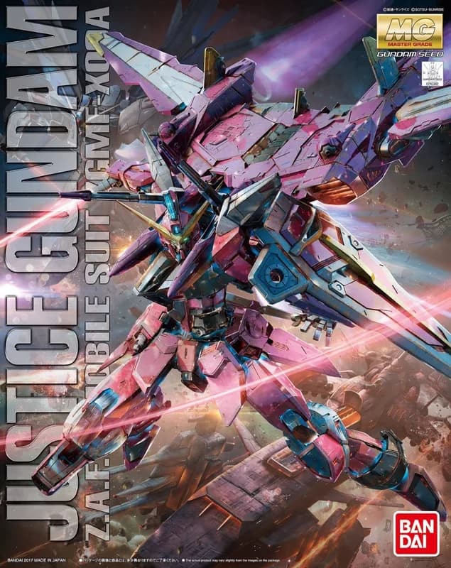 Mg ZGMF-X09A Justice Gundam box