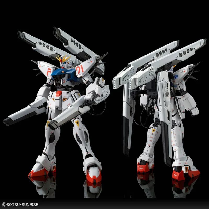 Gundam F91 ver2.0 Back Canon Type & Twin V.S.B.R. Set UP Type