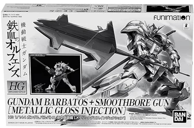 Gundam Barbatos + Smoothbore Gun (Metallic Gloss Injection)