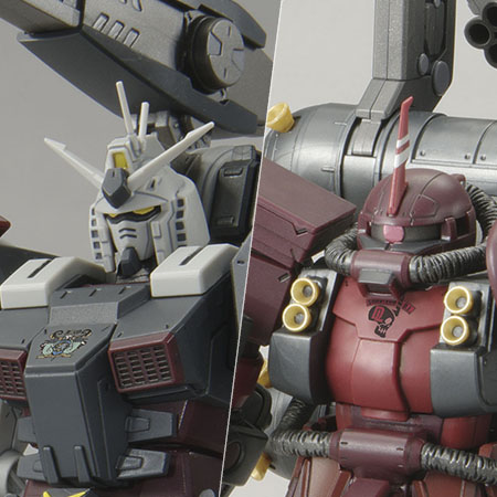 THE GUNDAM BASE LIMITED FULL ARMOR GUNDAM VS PSYCHO ZAKU SET (GUNDAM THUNDERBOLT 10th Anniversary Ver.)